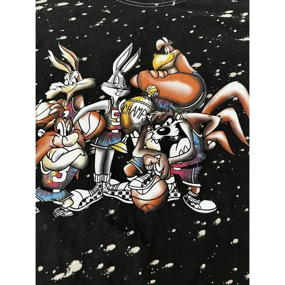MIRAGE×LOONEY TUNES 90sヴィンテージオールレザー本日最終日 Warner Bros. | Shirts | Looney Tunes Shirt Medium 9s Bugs Bunny